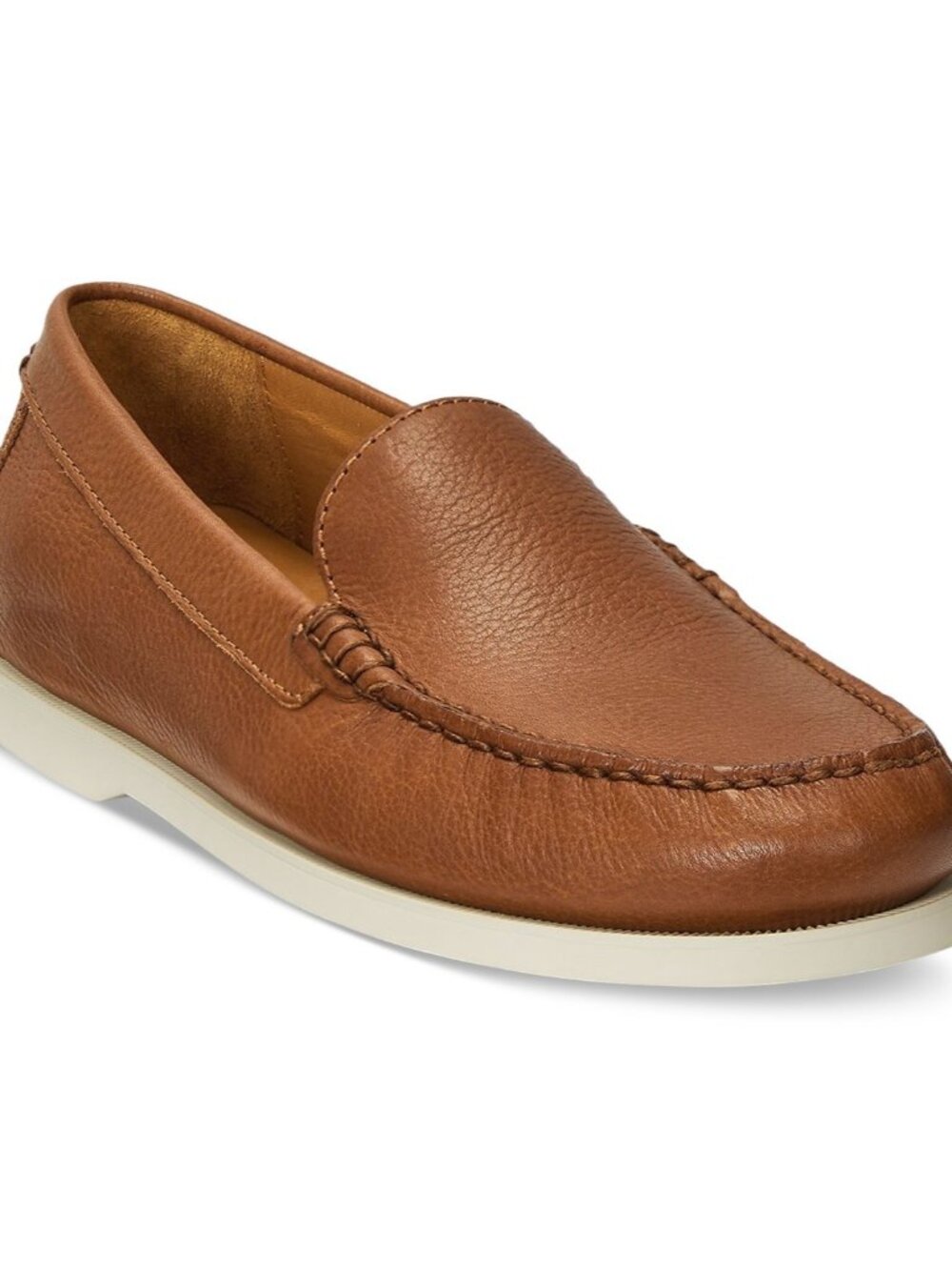 Polo Ralph Lauren Merton Loafer Slip On Round Toe Venetian Tan Size 13
